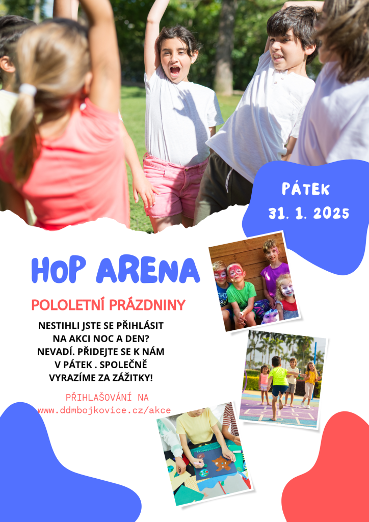 POLOLETNÍ PRÁZDNINY - HOP ARENA