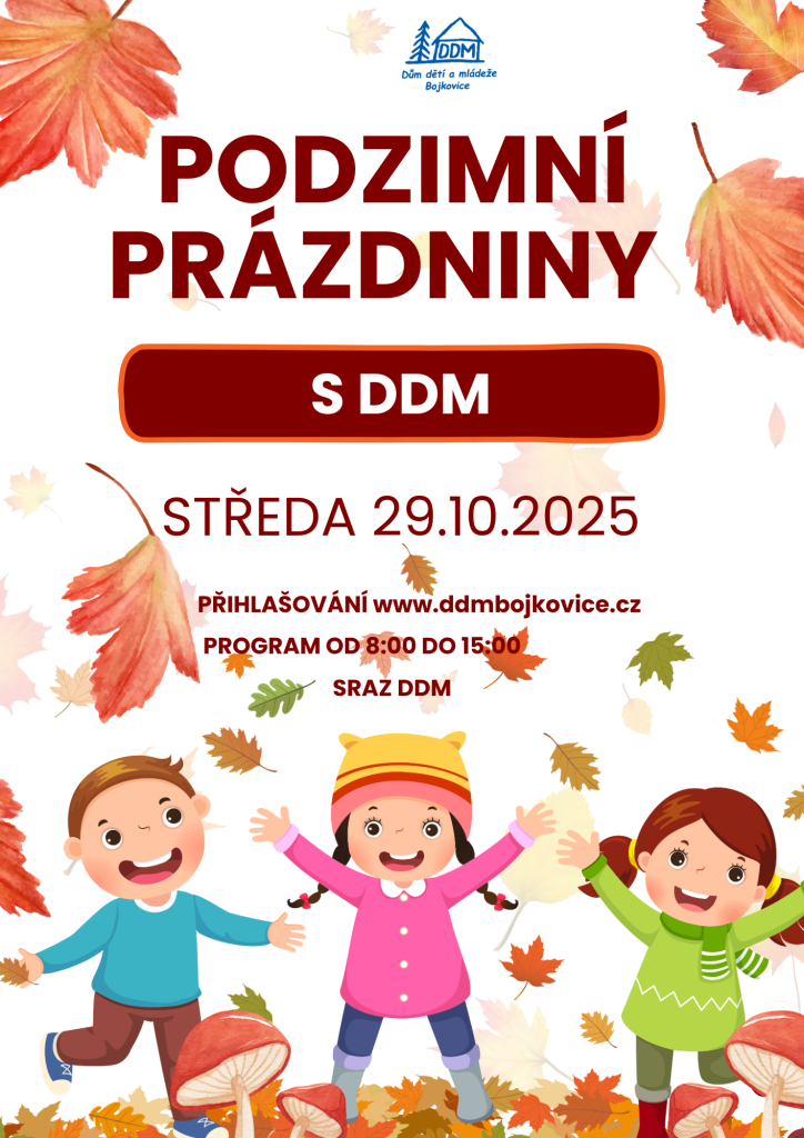 PODZIMNÍ PRÁZDNINY S DDM