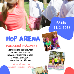 POLOLETNÍ PRÁZDNINY - HOP ARENA