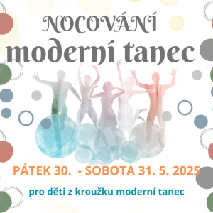 NOCOVÁNÍ MODERNÍ TANEC