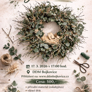 TVOŘIVÝ WORKSHOP JARNÍ VĚNCE